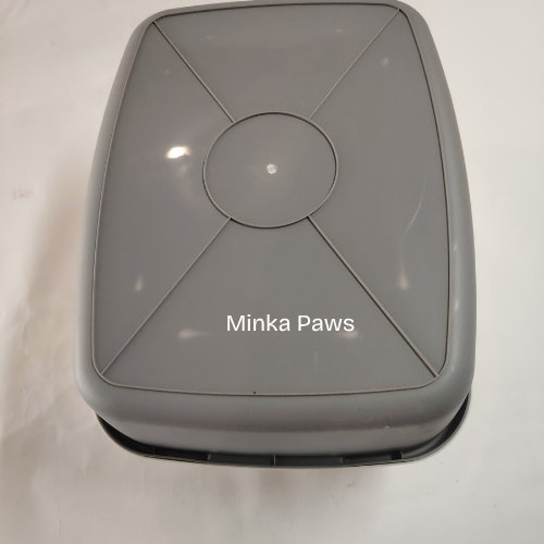Semi-Closed Cat Litter Box with Sifter & Scoop