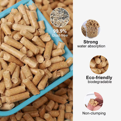 100% Natural Pine Wood Litter|10 KG